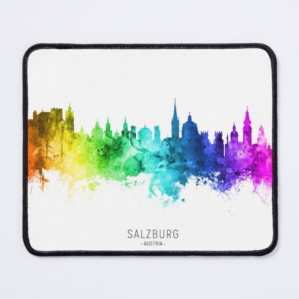 Item preview, Salzburg Austria Skyline designed and sold by ArtPrints.