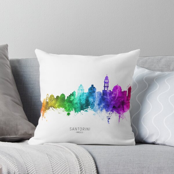 Artikelvorschau, Santorini Skyline entworfen und verkauft von ArtPrints.