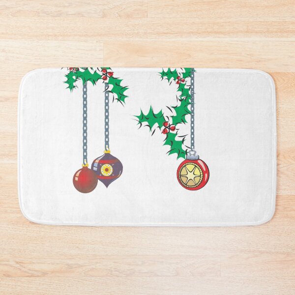 Item preview, Holly and Ornaments designed and sold by xorbah.