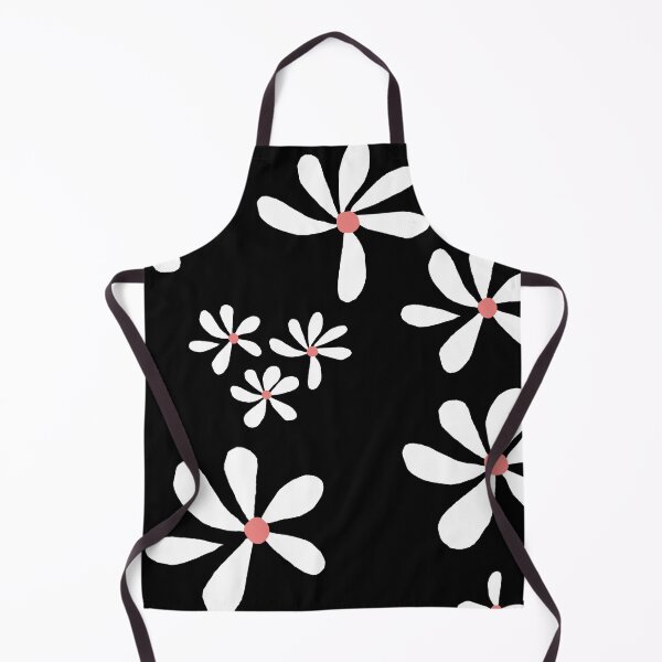 Item preview, Daisies on black designed and sold by Sally Barnett.