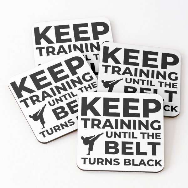 Item preview, Keep Training Until The Belt Turns Black designed and sold by autumnchu.