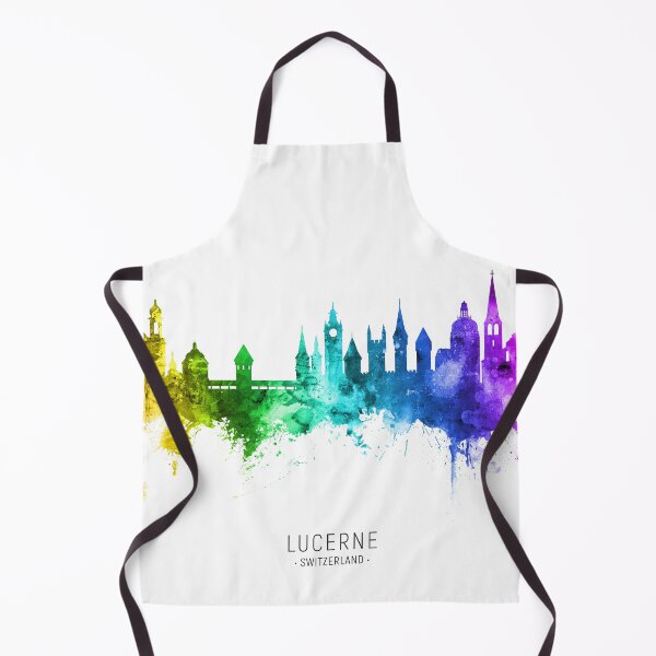Item preview, Lucerne Switzerland Luzern Skyline designed and sold by ArtPrints.