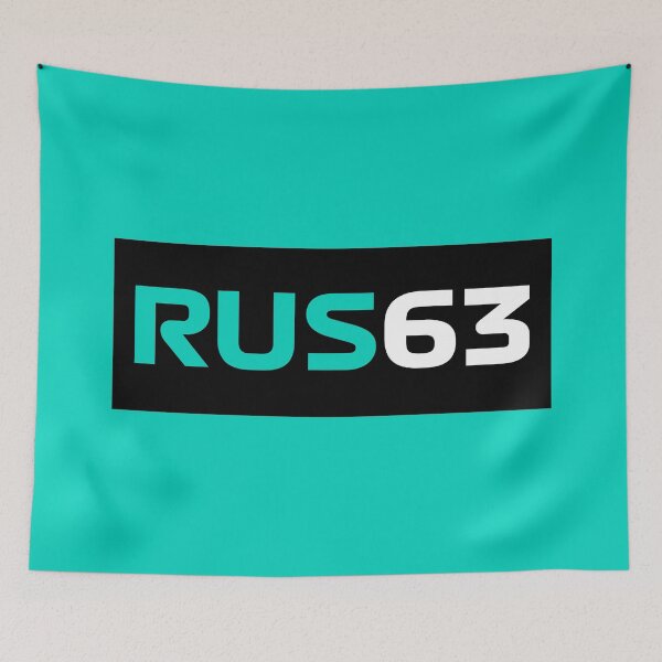 Item preview, George Russsell 2022 designed and sold by Lara Samuel.