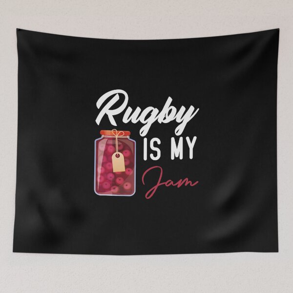 Item preview, Rugby Is My Jam designed and sold by medbdj.