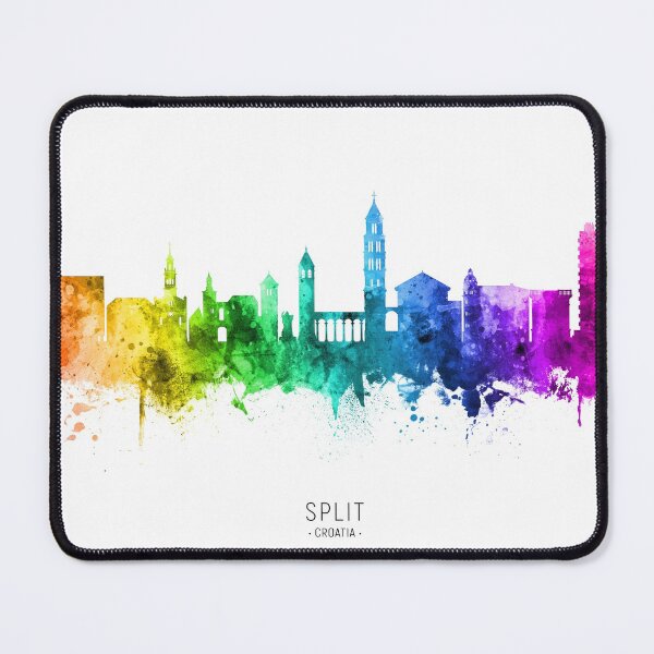 Item preview, Split Croatia Skyline designed and sold by ArtPrints.