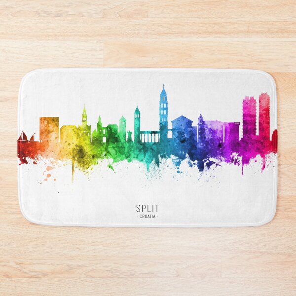 Item preview, Split Croatia Skyline designed and sold by ArtPrints.