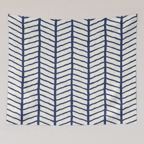 Aperçu de l'œuvre Abstrait géométrique bleu créée et vendue par deepgoa.