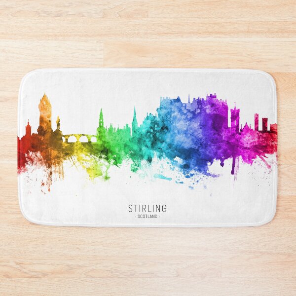 Item preview, Stirling Scotland Skyline designed and sold by ArtPrints.