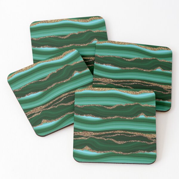 Item preview, Faux Green Mermaid Ocean Marble designed and sold by MysticMarble.