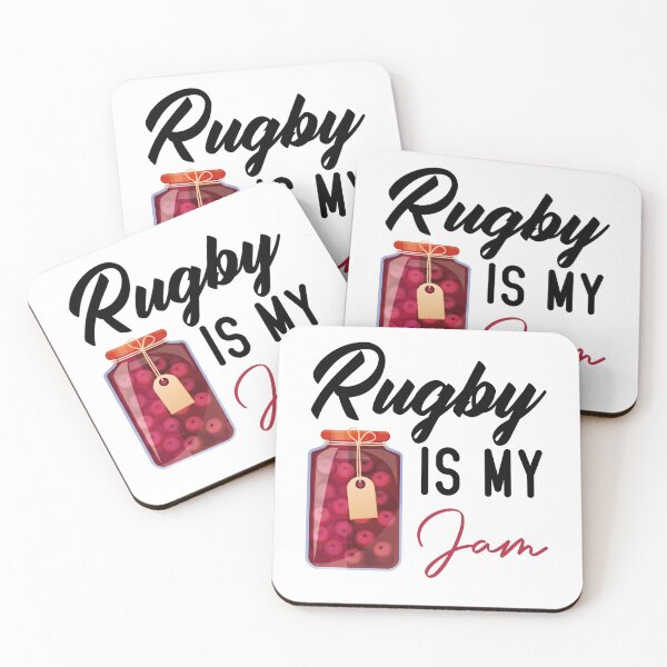 Item preview, Rugby Is My Jam designed and sold by medbdj.