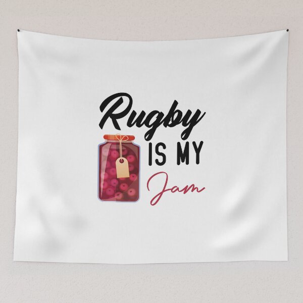 Item preview, Rugby Is My Jam designed and sold by medbdj.