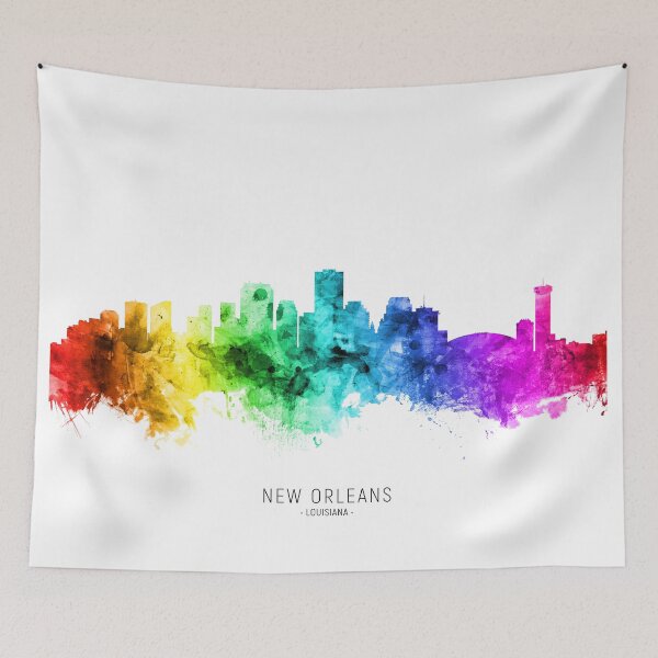 Item preview, New Orleans Louisiana Skyline designed and sold by ArtPrints.