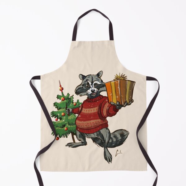 Item preview, Funny Raccoon Christmas designed and sold by SakalDesign.