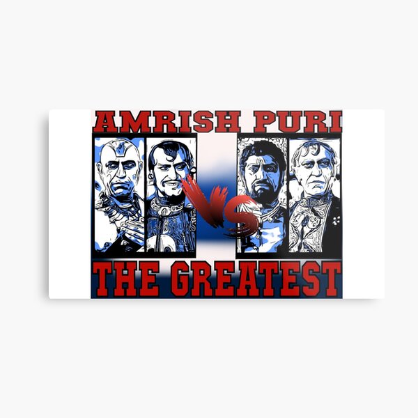 Amrish Puri Metal Prints for Sale | Redbubble Amrish Puri Metal Prints for Sale | Redbubble