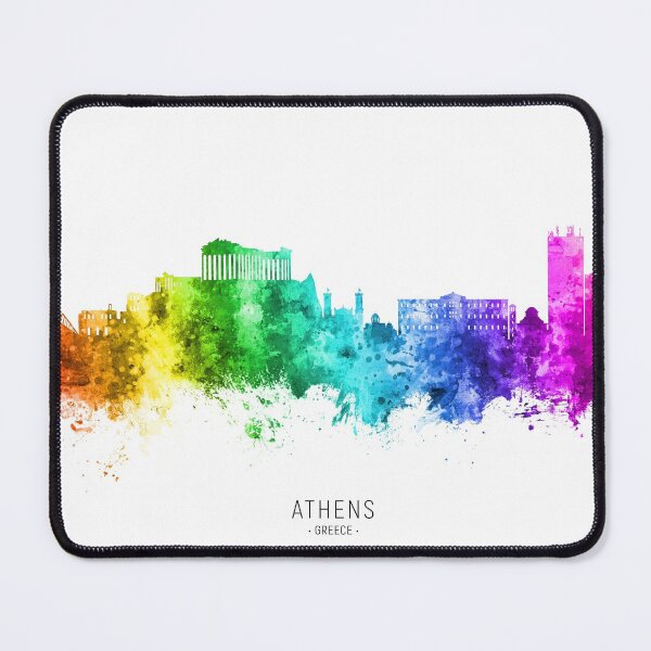 Item preview, Athens Greece Skyline designed and sold by ArtPrints.