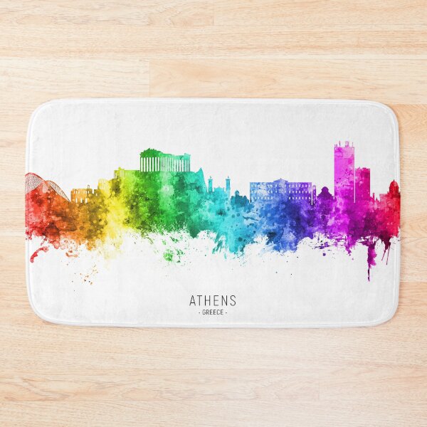 Item preview, Athens Greece Skyline designed and sold by ArtPrints.