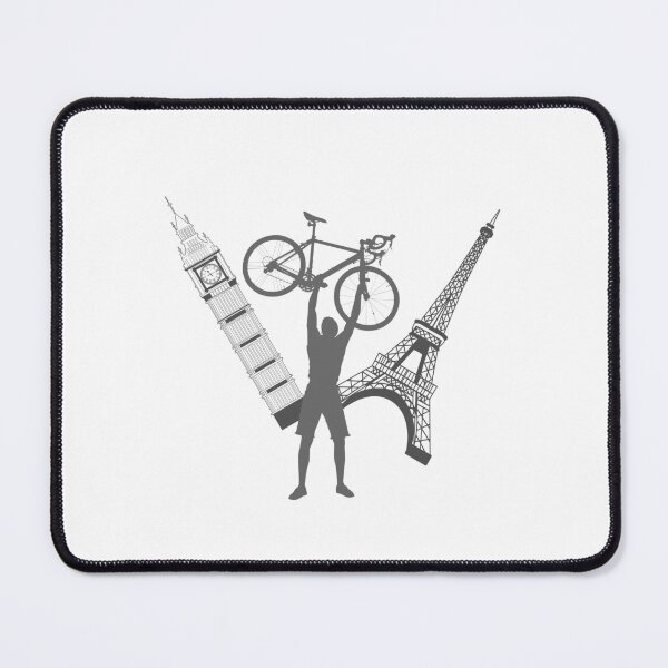 Item preview, London to Paris cycle challenge Celebration designed and sold by cycleexplorers.