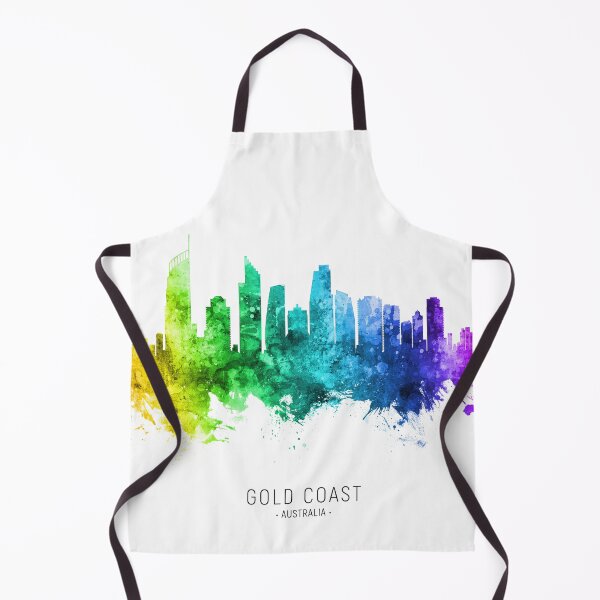 Artikelvorschau, Gold Coast Australia Skyline entworfen und verkauft von ArtPrints.