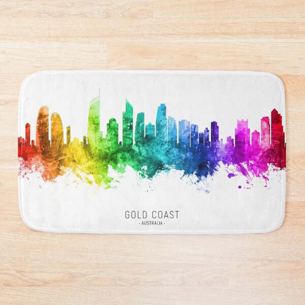 Item preview, Gold Coast Australia Skyline designed and sold by ArtPrints.