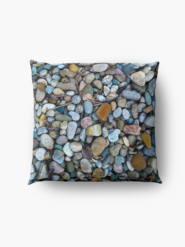 Alternate view of Idaho River Rocks Floor Pillow