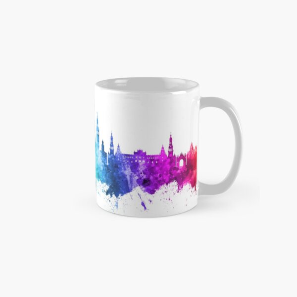 Vista previa del artículo con la obra «Sevilla Spain Skyline», diseñado y vendido por ArtPrints.