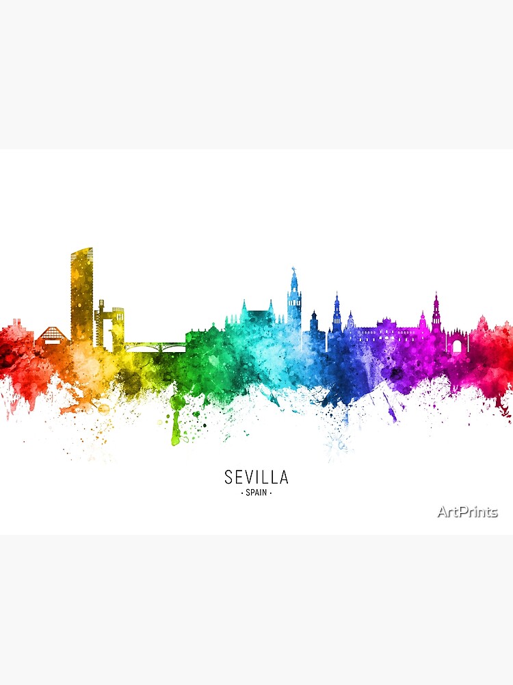 Sevilla Spain Skyline by ArtPrints