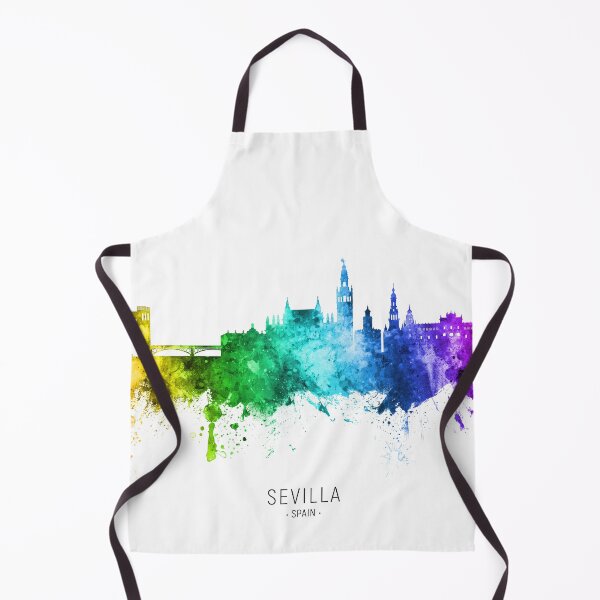 Item preview, Sevilla Spain Skyline designed and sold by ArtPrints.