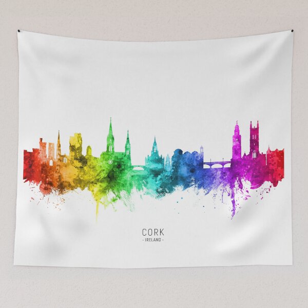 Item preview, Cork Ireland Skyline designed and sold by ArtPrints.