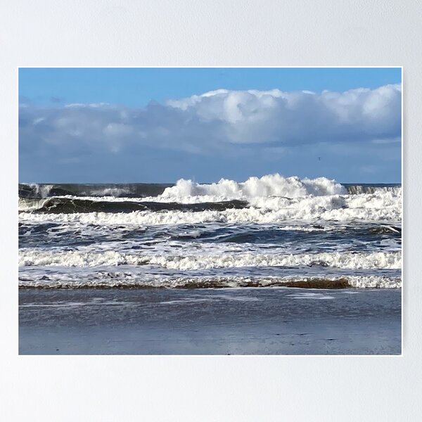 Lincoln City coastline Poster