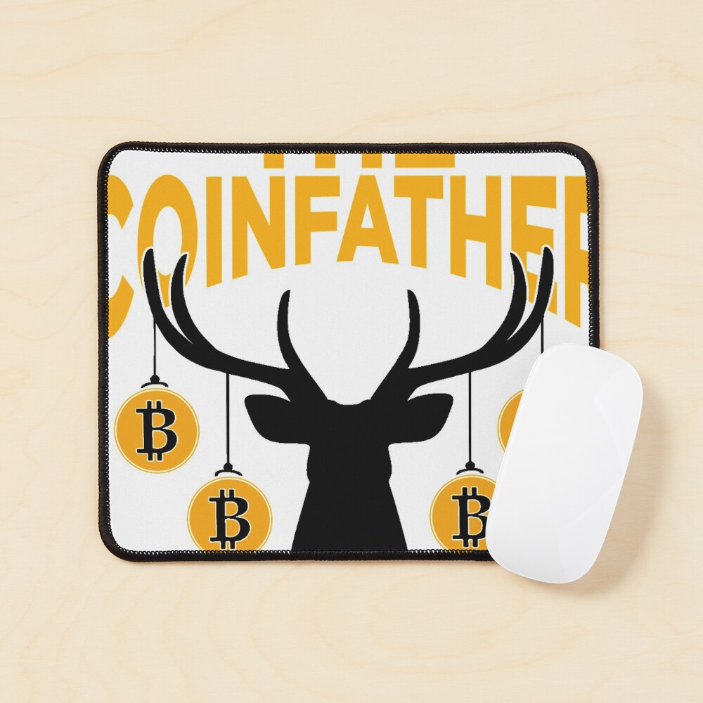Bitcoin and the Coinfather, Xmas Mouse Pad