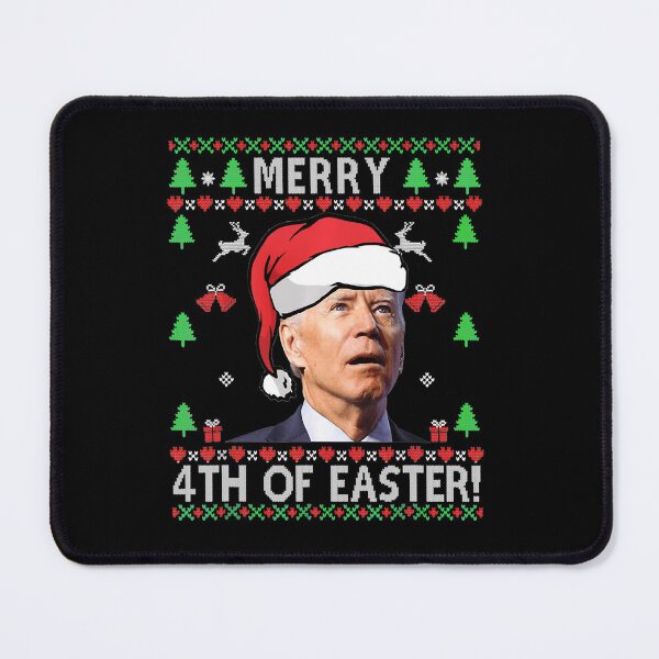 Item preview, Merry 4th Of Easter Funny Joe Biden Christmas Ugly Sweater T-Shirt designed and sold by BartonRich.