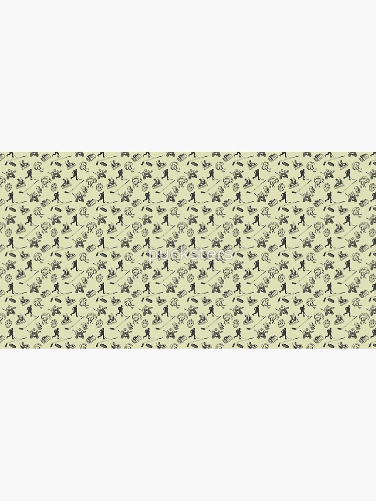 Vintage Hockey Pattern by pucksters