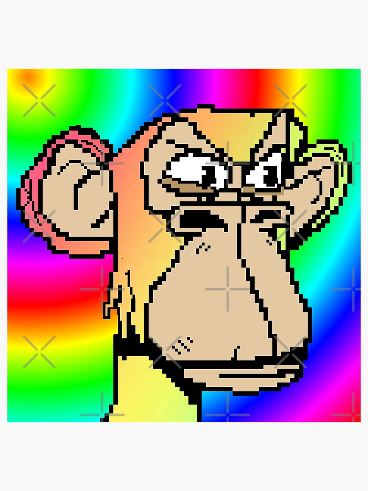 CRAZY NFT:Bored CryptoPunks Ape Yacht Club by Mandala-Corner