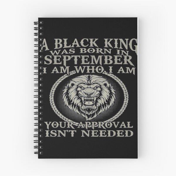Item preview, A black king was born in september i am who lion birthday designed and sold by BitieloGold24K.