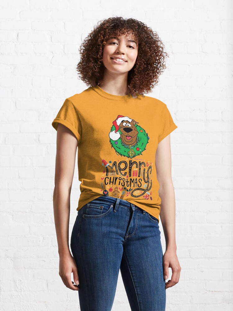 Alternate view of merry christmas Classic T-Shirt