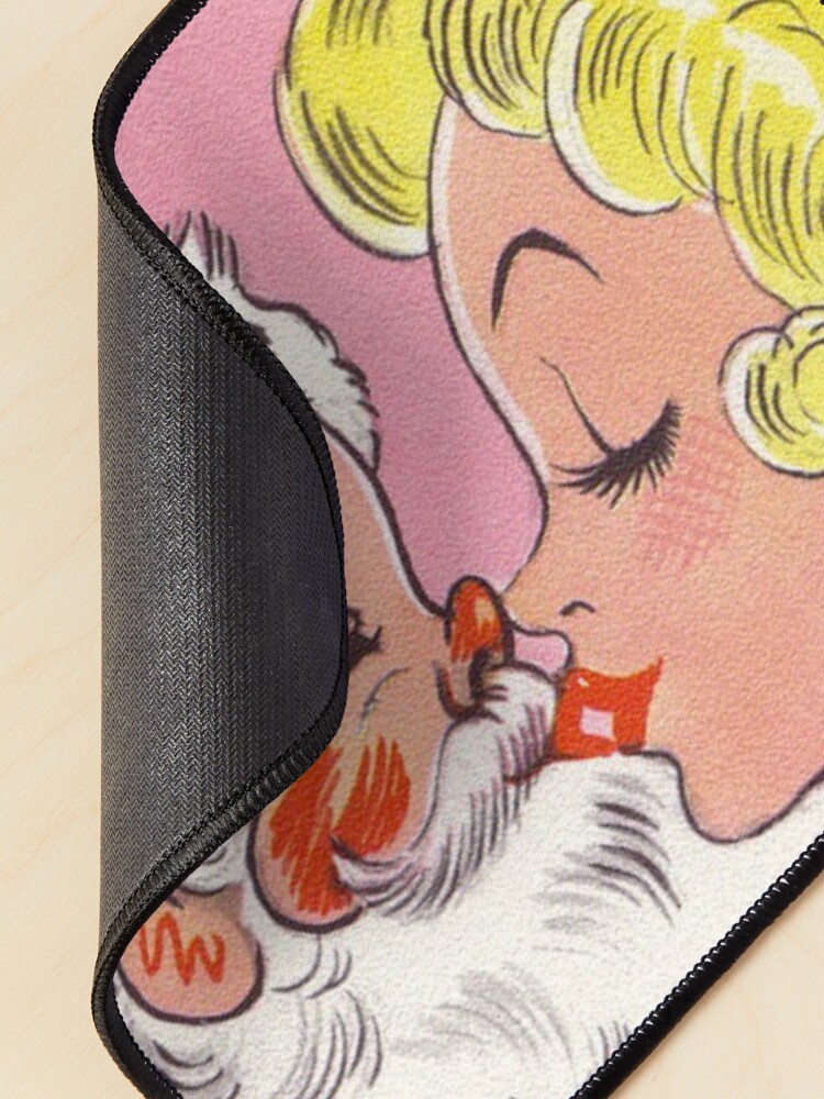 Alternate view of Vintage Merry Kissmus! Mouse Pad