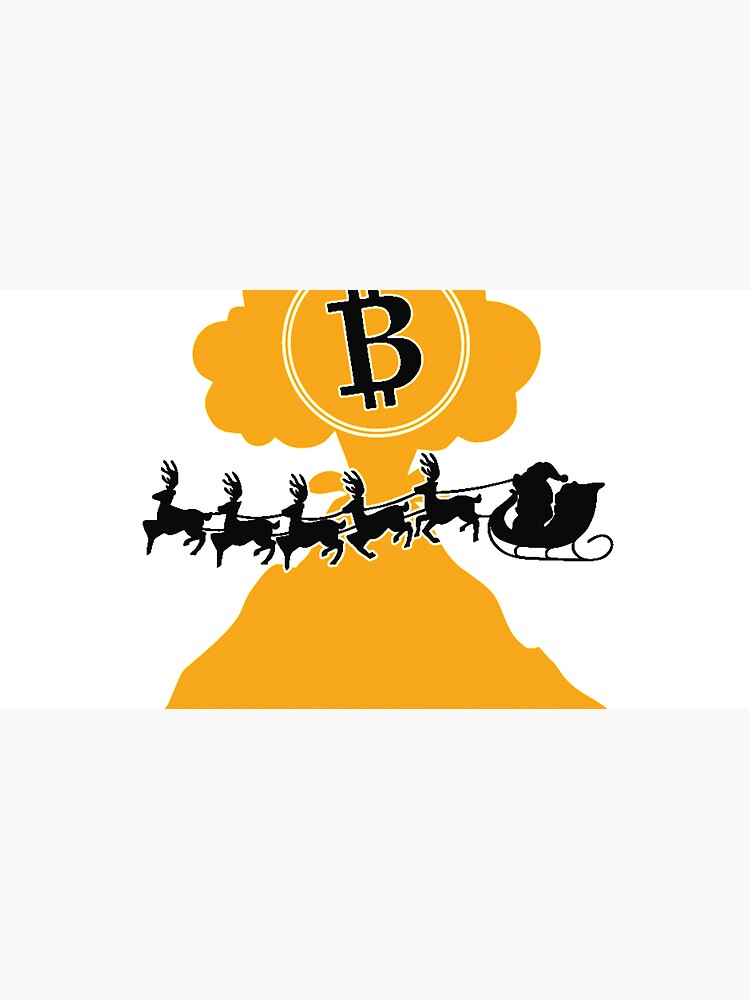 Xmas, Bitcoin, Volcano Mining by Jill-Zone