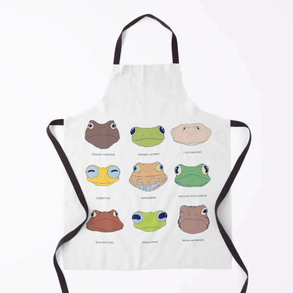 Item preview, Frog faces designed and sold by elevenkivi.