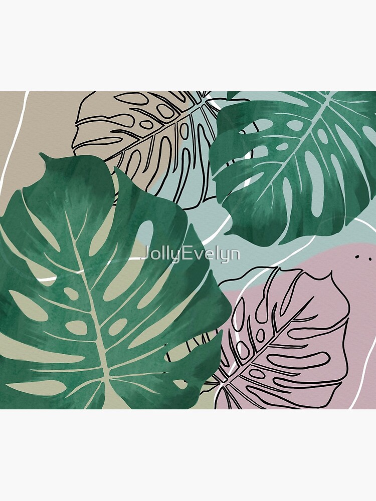 Beautiful, Delicious Monster Leaf by JollyEvelyn