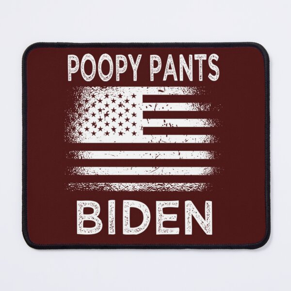 Item preview, Funny Anti Joe Biden Poopy Pants US American Flag designed and sold by edseljones.