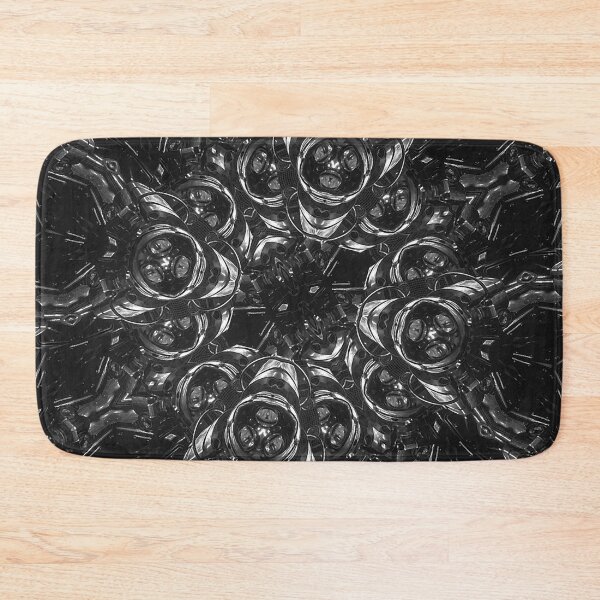 Item preview, Futuristic Geometric Collage Radial Pattern designed and sold by DFLC Prints.