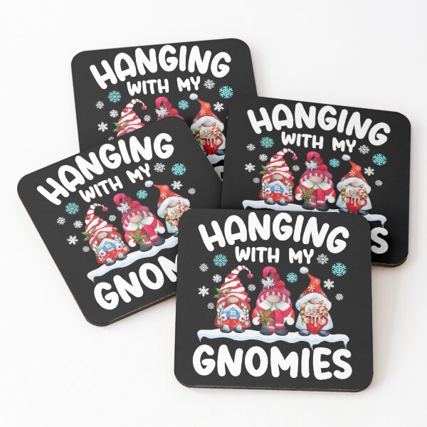 Item preview, Hanging With My Gnomies  - Funny Cute Gnome Christmas Gift Idea designed and sold by ohmier.