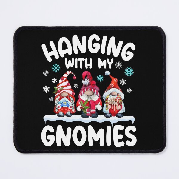Item preview, Hanging With My Gnomies - Funny Cute Gnome Christmas Gift Idea designed and sold by ohmier.