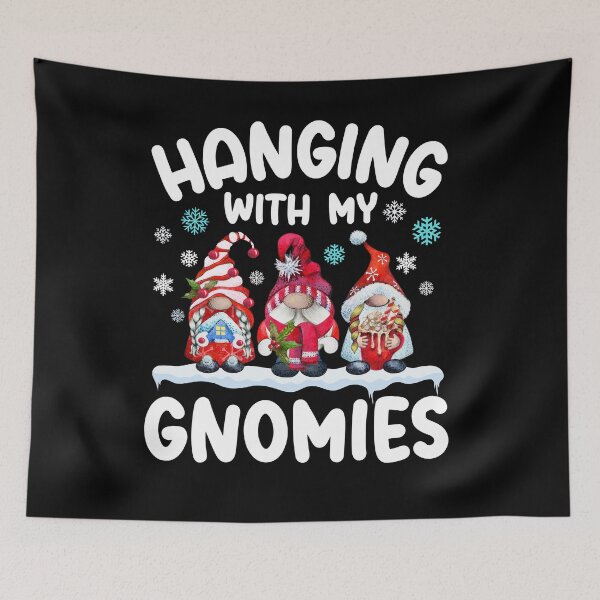 Item preview, Colgando con mis gnomios: divertida y linda idea de regalo de Navidad para gnomos designed and sold by ohmier.