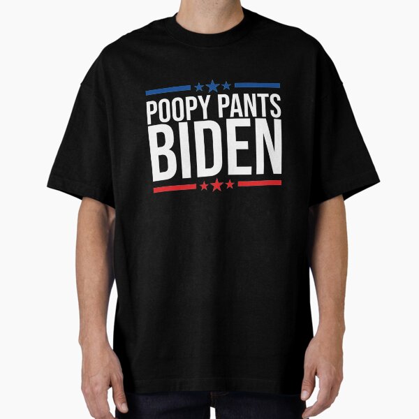 Vista previa del artículo con la obra «Pantalones divertidos Poopy Biden», diseñado y vendido por edseljones.