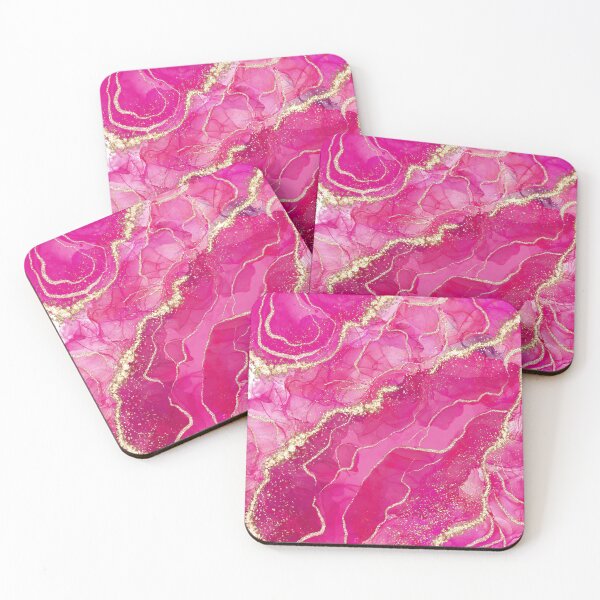 Item preview, Faux Pink Marble Landscape designed and sold by MysticMarble.