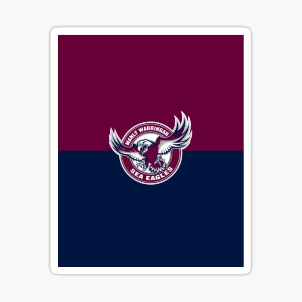$55.96 SET OF 4 COLLECTABLE MANLY SEA EAGLES 2011 PREMIERS LOGO STICKERS 