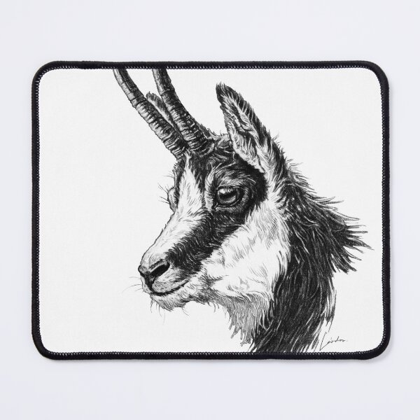 Item preview, Chamois head designed and sold by SakalDesign.