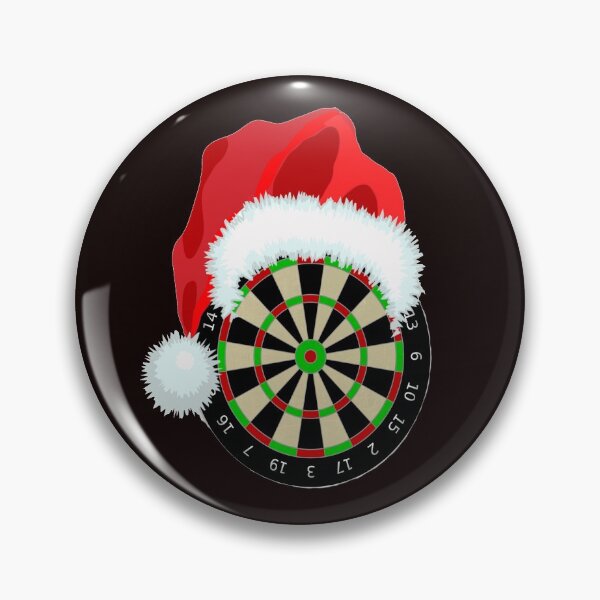 Item preview, Dartboard with santa hat designed and sold by MarcoSc11.