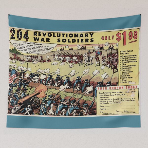 Item preview, Revolutionary War Soldiers  designed and sold by Starbelly208.